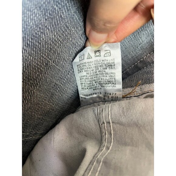 LEE Jeans Mens 40x32 Regular Straight Leg Blue Denim Vintage cowboy skater casua - Picture 11 of 11